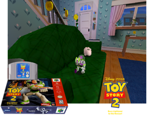 Toy Story 2 - Buzz Lightyear to the Rescue! (Europe) Cover